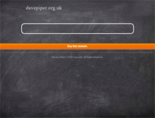 Tablet Screenshot of davepiper.org.uk